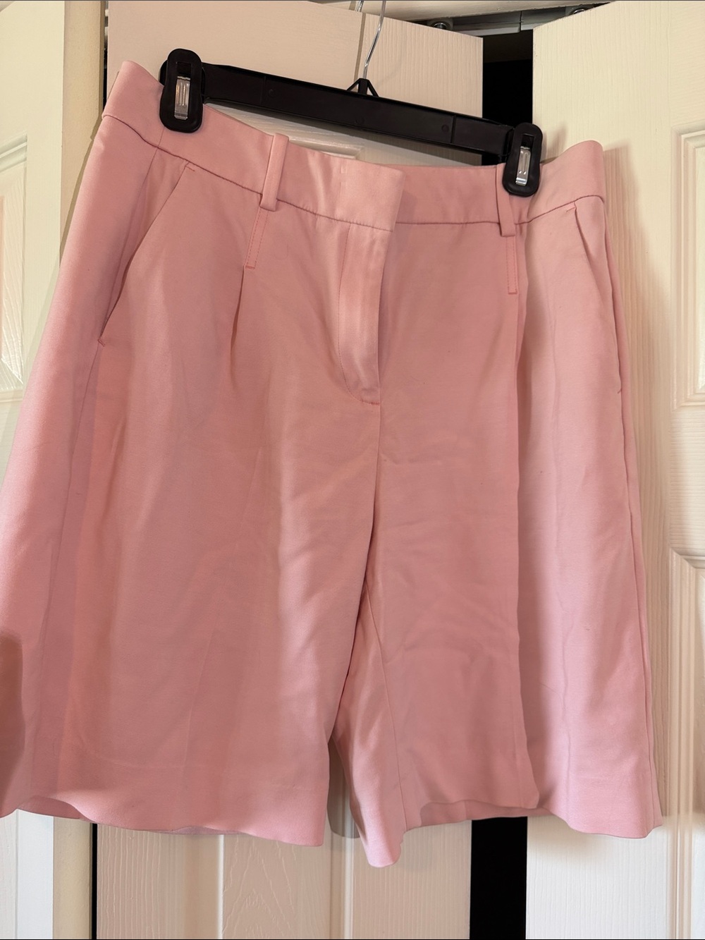 J. Crew Tailored Light Pink Bermuda Shorts